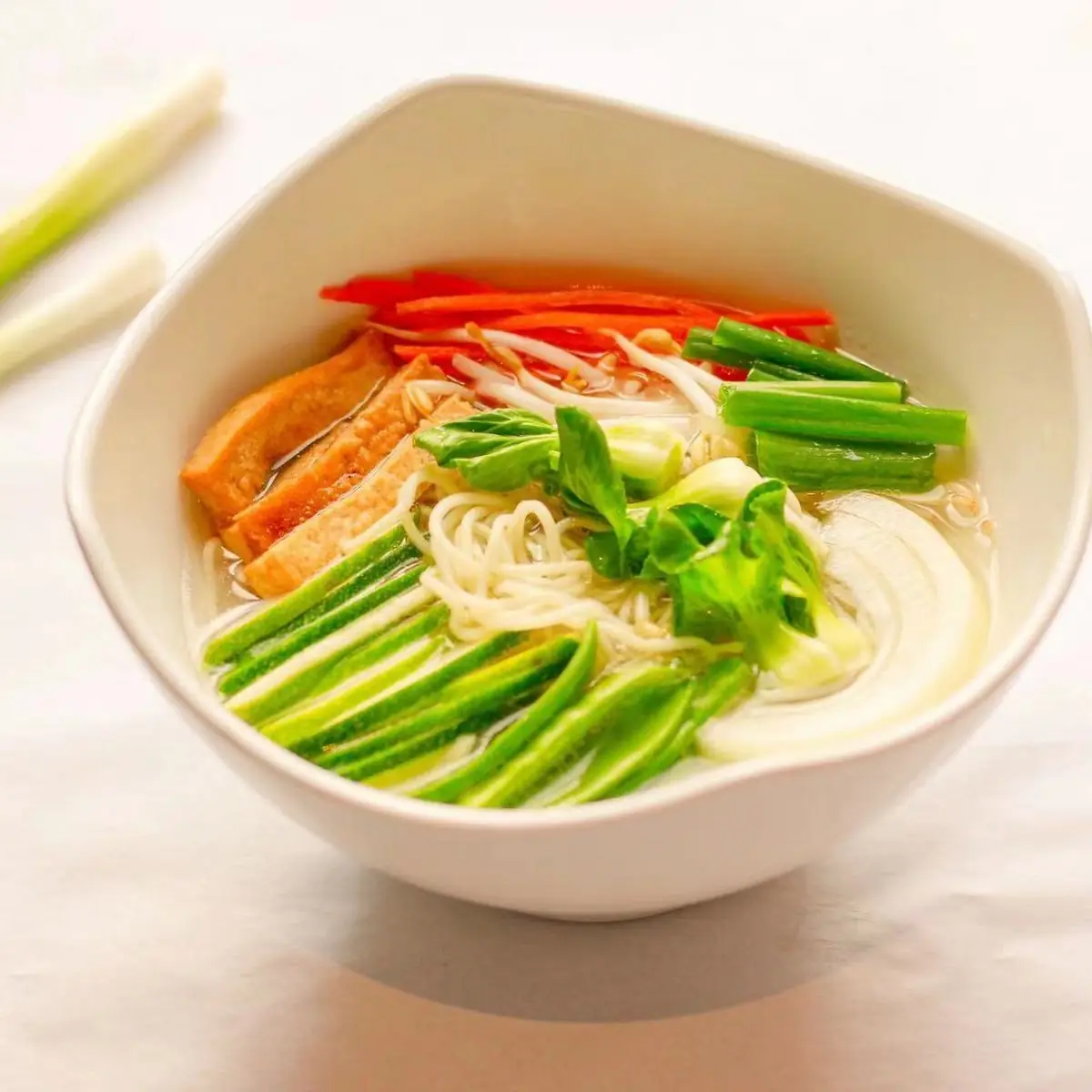 vegetable pho 越式素河粉